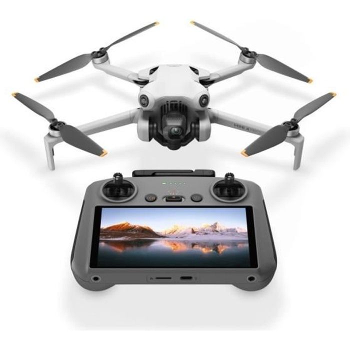 DJI Mini 4 Pro RC 2: drone 4K HDR, 34 min d’autonomie