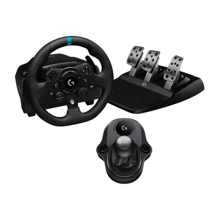 Logitech G923 SE: volant, pédalier et levier pour Xbox et PC
