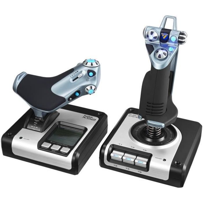 Logitech X52: joystick Flight Control System pour simulateurs