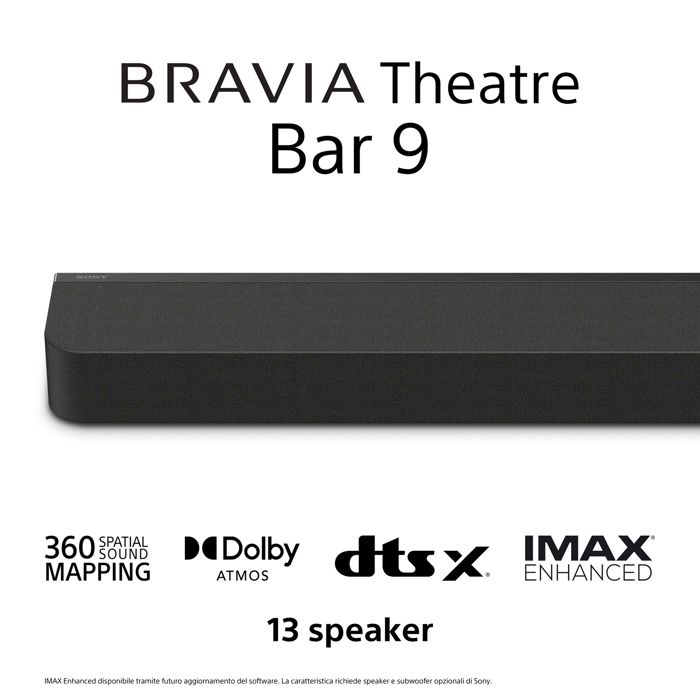 Sony Bravia Theatre Bar 9: barre de son premium immersive