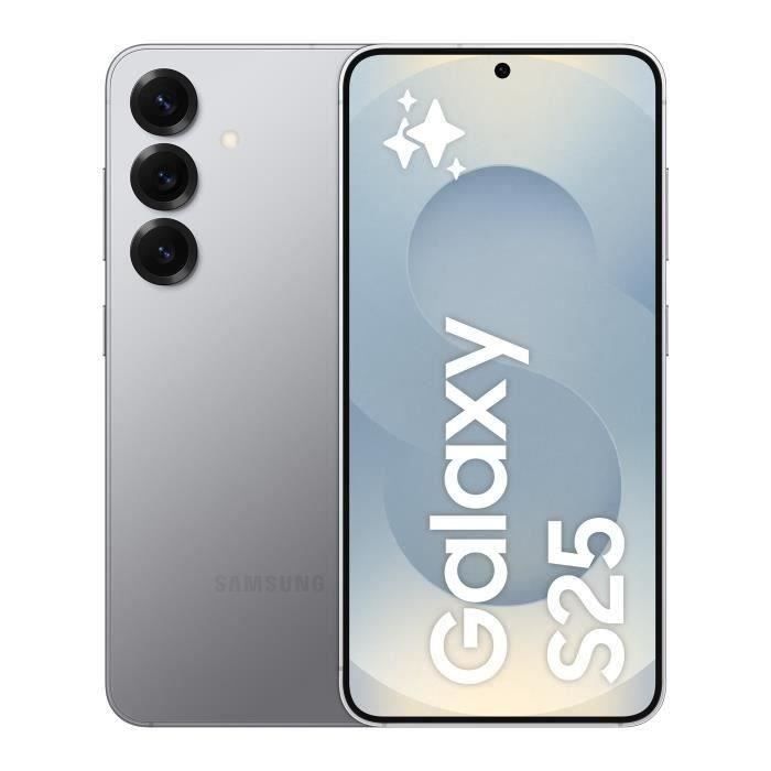Samsung Galaxy S25 512 Go: smartphone AI rapide coloris Gris