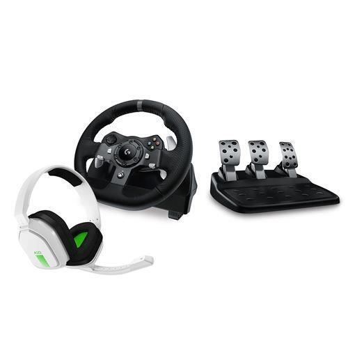 Logitech G920 Driving Force: pack volant, pédalier et casque