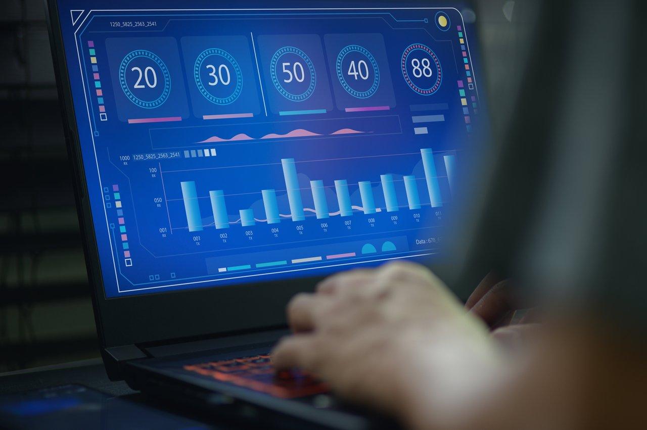 Dashboard d’analyse des performances sur TikTok, illustrant l'efficacité des formats vidéo tendance en 2025.