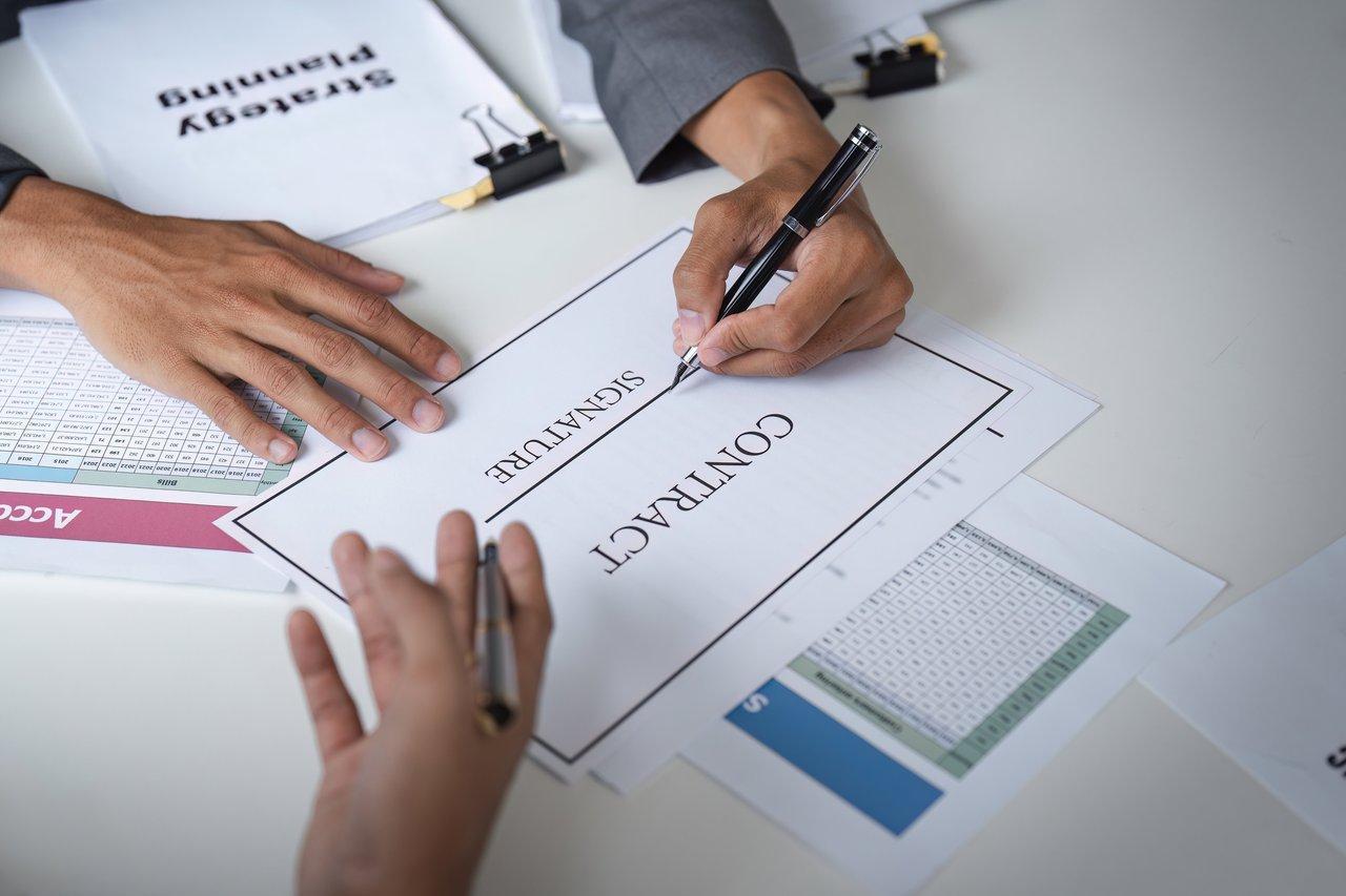 Document de contrat marketing pour une collaboration TikTok, essentiel pour sécuriser ses partenariats.