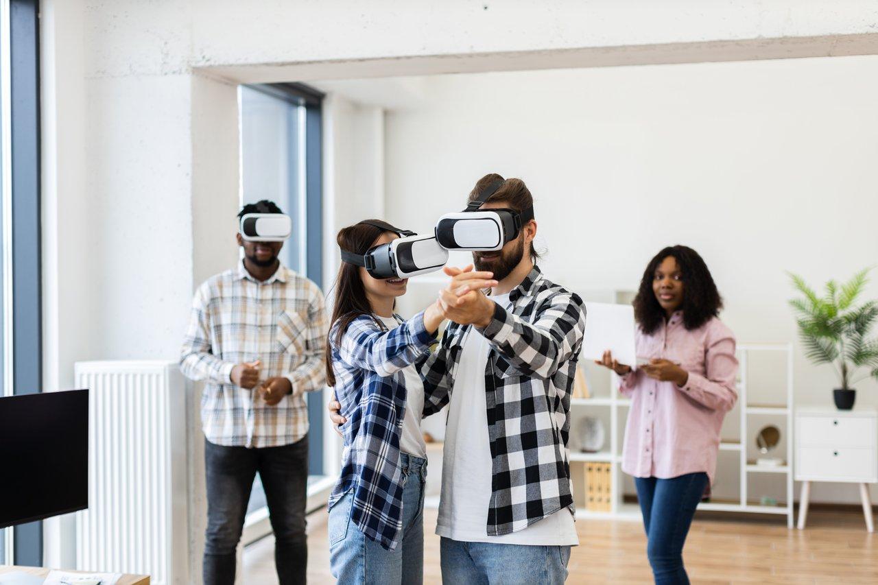 Illustration d’un défi d’augmented reality challenge viral sur TikTok, rassemblant une participation massive d’utilisateurs.