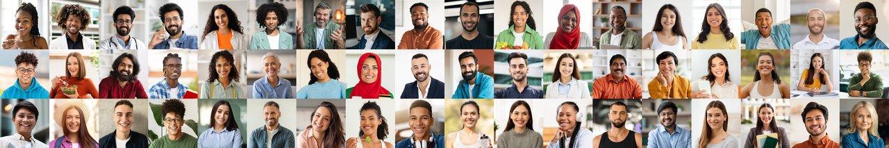 Jeunes utilisateurs engagés dans diverses communautés en ligne sur Discord, illustrant la diversité et la convivialité.